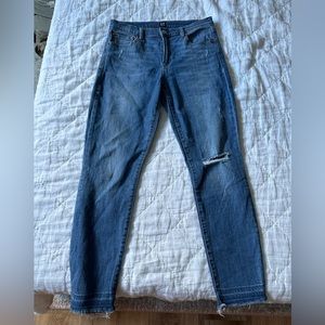 Gap denim raw hem jeans size 29 regular